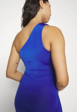 Wal G Party Bina One Shoulder Midi - Jersey Dress - Electric Blue -Wal G a96c815ae296440792fb4be01d7a9d31