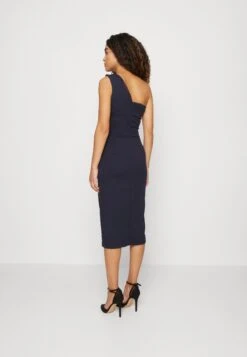 Wal G Sofia Midi - Jersey Dress - Navy Blue -Wal G aed1f3cc7c3942dc9cb982c03c7530e2
