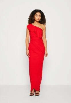 Wal G Kelly Ruffle Maxi - Occasion Wear