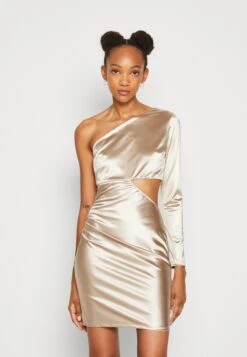 Wal G Jack Halter Neck Midi - Jersey Dress - Summer Colour