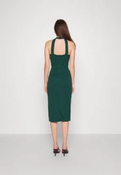 Lexi Curve Midi - Cocktail Dress / Party Dress - Forest Green -Wal G b4e570aa920749fd9be60ec51401eb28