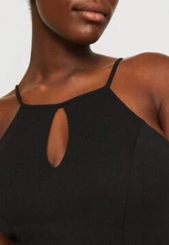 Wal G Harriet Halter Midi Dress - Jersey Dress - Black -Wal G bbf0f6d0f5c246668d4ddc9933f7de05