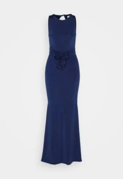 Wal G Becky Open Back Maxi - Jersey Dress - Navy Blue -Wal G be18053a157b489e9b9b9fb6292c1cbb