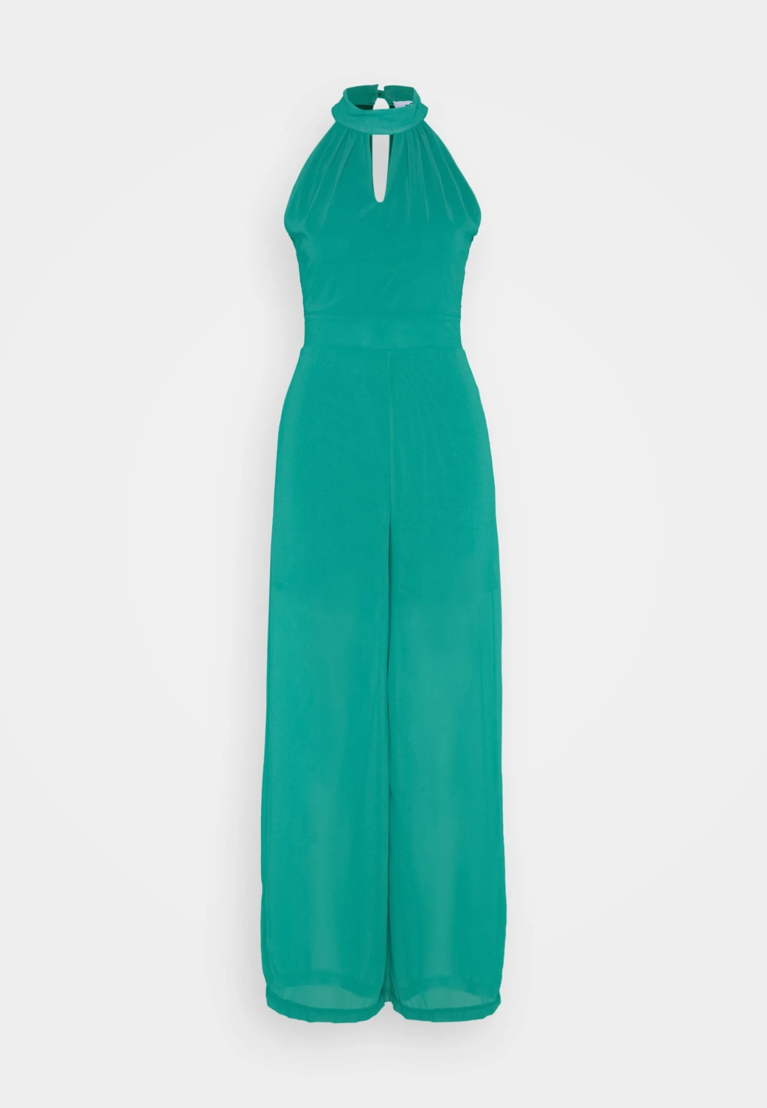 Wal G Fiona Cut Out Neck- Jumpsuit - Leaf Green 5 Wal G Fiona Cut Out Neck- Jumpsuit - Leaf Green - Image 5
