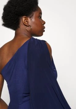 Holly Cape Sleeve - Jumpsuit - Navy Blue -Wal G c349ecf8492c4768ba0a5b959a52d067