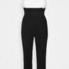 Curve Maxine- Jumpsuit - Black/White