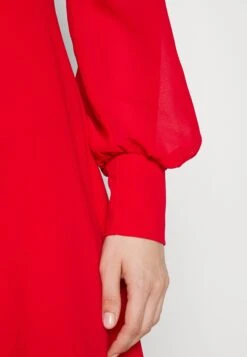 Wal G Kat Sleeve Dress - Day Dress - Red -Wal G c7634bbd4d944de1a553bf73bbb758af