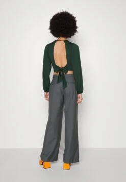 Wal G Crissy Backless - Long Sleeved Top - Forest Green 7 Wal G Crissy Backless - Long Sleeved Top - Forest Green -Wal G c90a7468a8b244d7af77c4ba805ae0f3