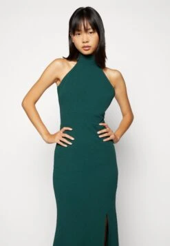 Wal G Sara Halter Neck Maxi Dress - Occasion Wear -Wal G caa12454ff784614a27d1244eccd3c49