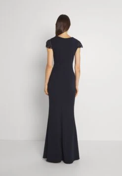 Wal G Sammy Maxi Dress - Jersey Dress - Navy Blue -Wal G cdaf555644f249b69ad757f42ea83918