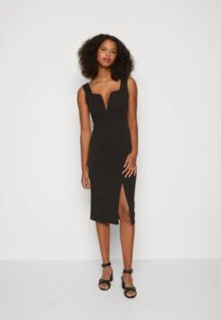 Wal G Cruise Midi Dress - Shift Dress - Black