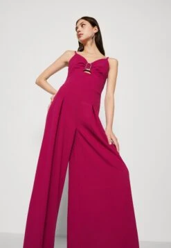 Wal G Charlie Buckle - Jumpsuit - Raspberry 9 Wal G Charlie Buckle - Jumpsuit - Raspberry -Wal G d398ff3996404adb883bd531e941d37a