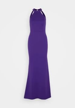 Wal G Infinity Back Cut Out Maxi Dress - Occasion Wear - Purple -Wal G d73b5b43e1134e23ae563559ddada8ef