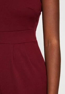 Wal G Violet Halter - Jumpsuit - Wine -Wal G d7f642a2ba49418e9050dc979248e3d0