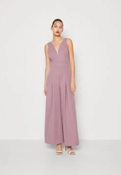 Wal G Jackie Wide Leg - Jumpsuit - Mauve Pink
