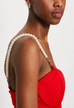 Wal G Valentines Valentina Bodycon Mini - Jersey Dress - Red -Wal G dec8abdde70c479c8ce5eebe82f0d2cb