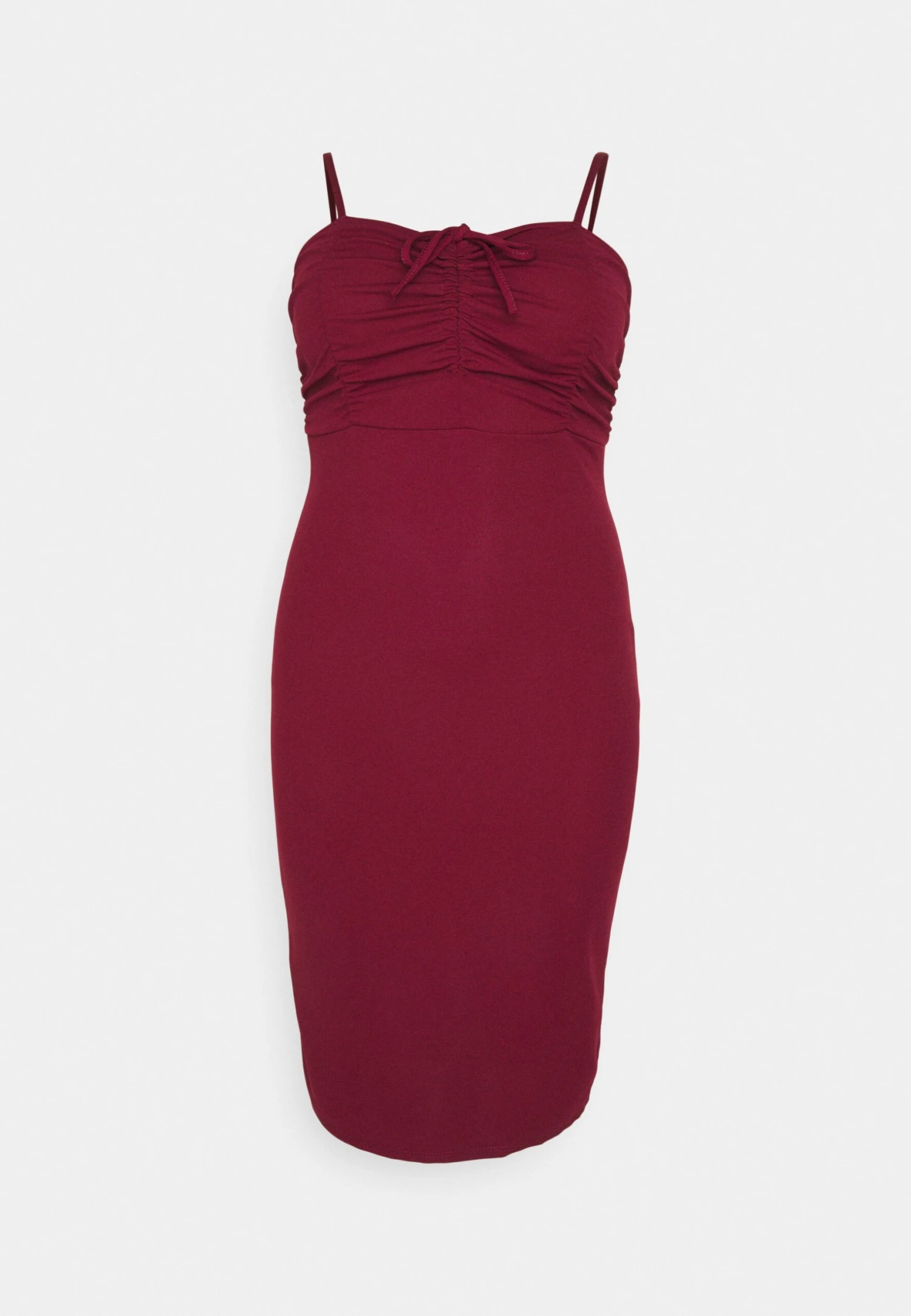 Curve Dolly Midi - Cocktail Dress / Party Dress - Wine 6 Curve Dolly Midi - Cocktail Dress / Party Dress - Wine - Image 6