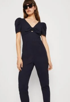 Wal G Pirry Bow - Jumpsuit - Navy Blue -Wal G eadbf789386e485282952b413d3c220e
