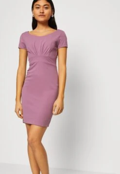 Wal G Gary Bodycon Dress - Jersey Dress - Mauve Pink -Wal G ee2b7619a65148dbb39b1de212346969