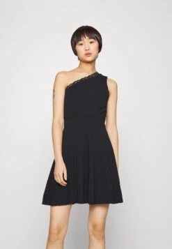 Penelope Lace Skater - Cocktail Dress / Party Dress - Black