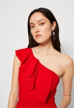 Wal G Kelly Ruffle - Jumpsuit - Red -Wal G f51a7800558d4c458e2349ae1e266961