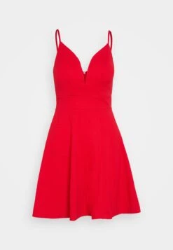 Wal G Vincent Skater Dress - Jersey Dress - Red 10 Wal G Vincent Skater Dress - Jersey Dress - Red -Wal G fc6bebb386d5481fb098207d4dbb4552