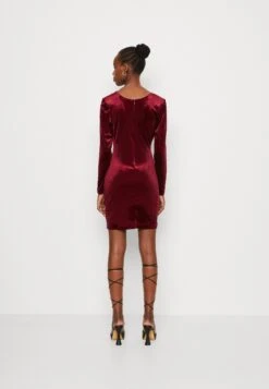 Wal G Valentines Dolly Cut Out Mini - Cocktail Dress / Party Dress - Wine -Wal G fe276990cefe4f678c7dd0fd7e18ed2c